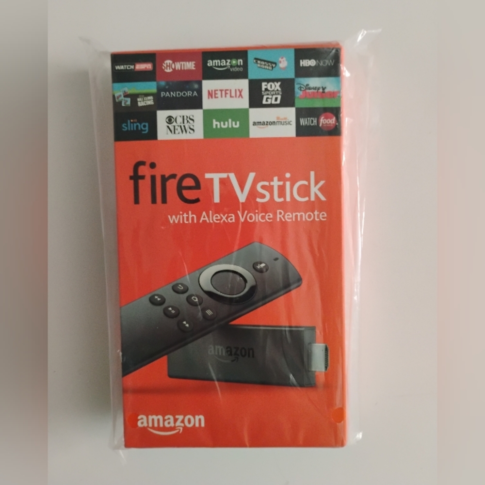 Amazon Fire TV Stick 2nd Gen Black Wi-Fi HDMI with Alexa Voice Remote